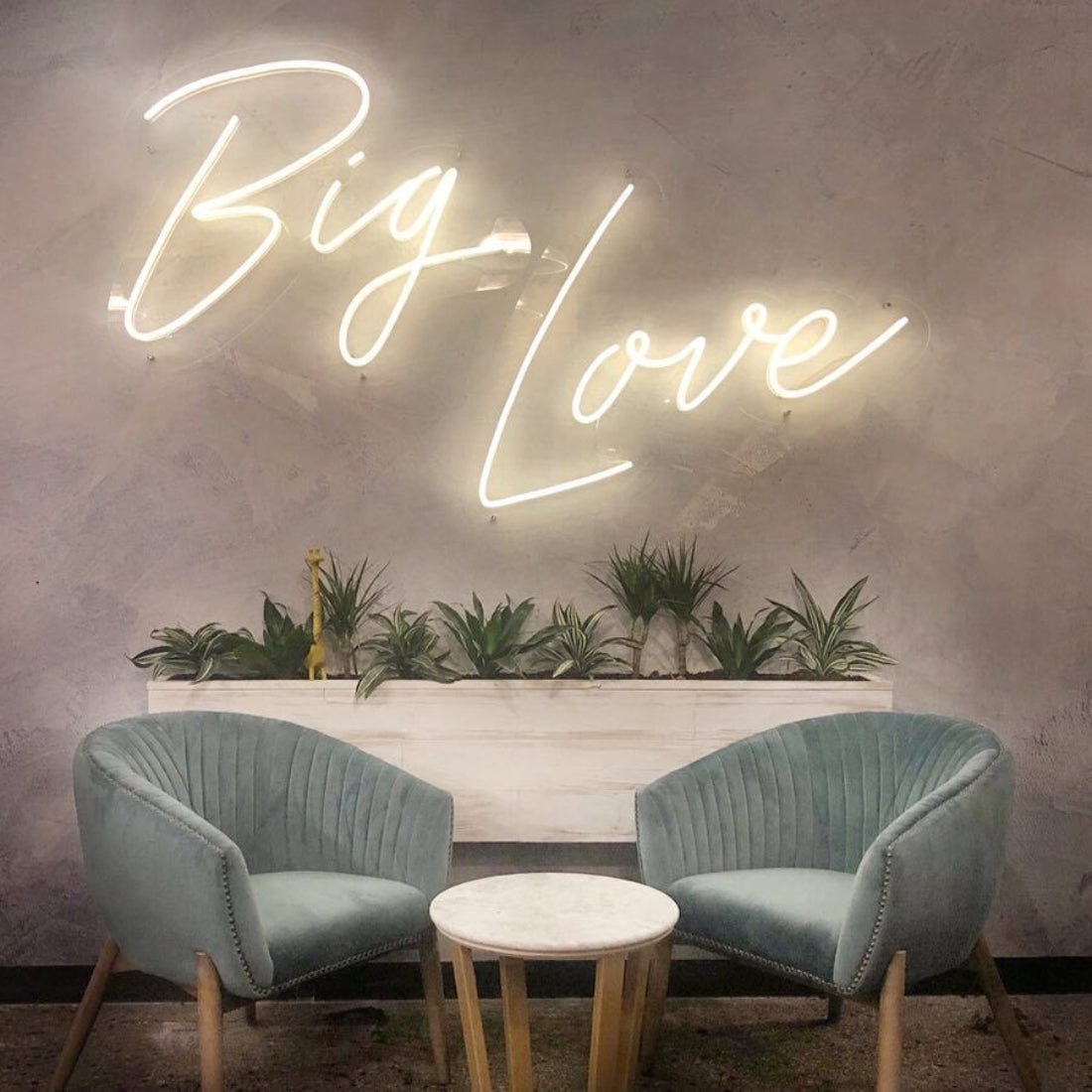 Big Love Led Sign Business Neon Sign