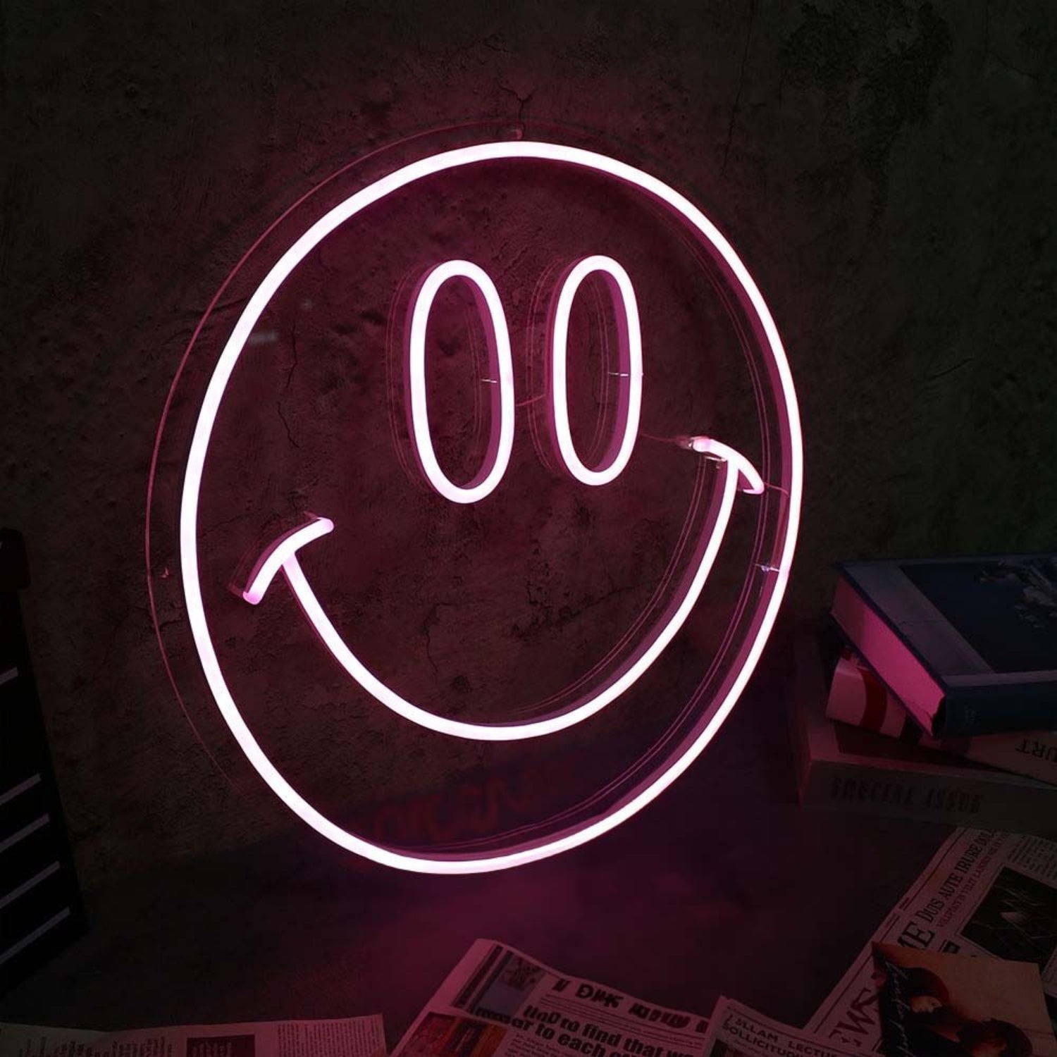 Big Smile Face Neon Sign For Positive And Fun Spaces | Shineneon