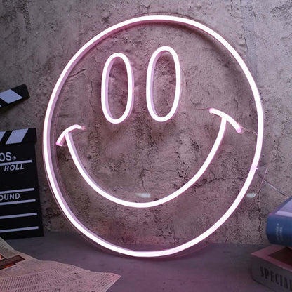 Big Smile Face Neon Sign For Positive And Fun Spaces | Shineneon