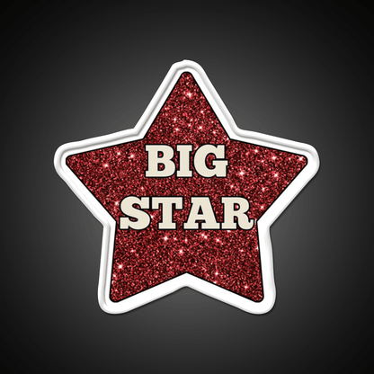 Big Star Party Drink Tequila Led Neon Sign Rgb Color - Shineneon