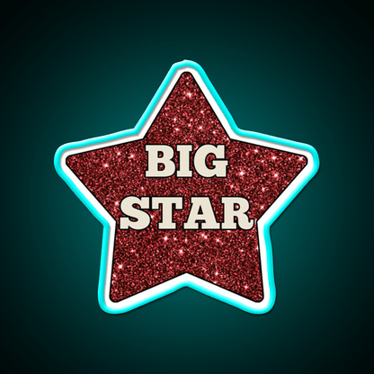 Big Star Party Drink Tequila Led Neon Sign Rgb Color - Shineneon