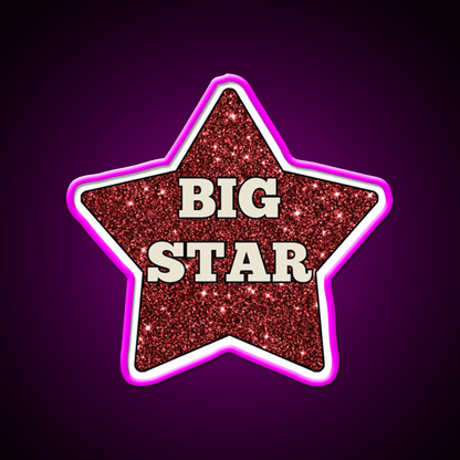 Big Star Party Drink Tequila Led Neon Sign Rgb Color - Shineneon