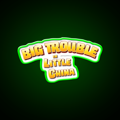 Big Trouble In Little China Asian Cultural Led Neon Sign Rgb Color - Shineneon