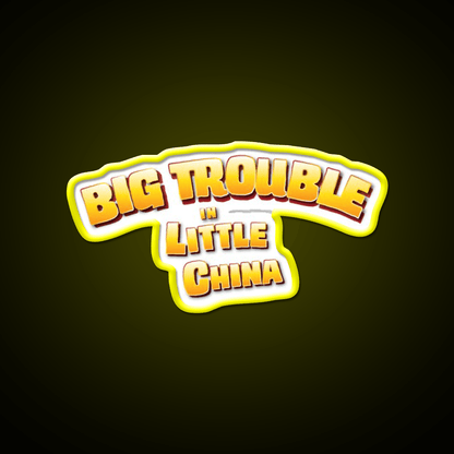 Big Trouble In Little China Asian Cultural Led Neon Sign Rgb Color - Shineneon