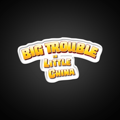 Big Trouble In Little China Asian Cultural Led Neon Sign Rgb Color - Shineneon