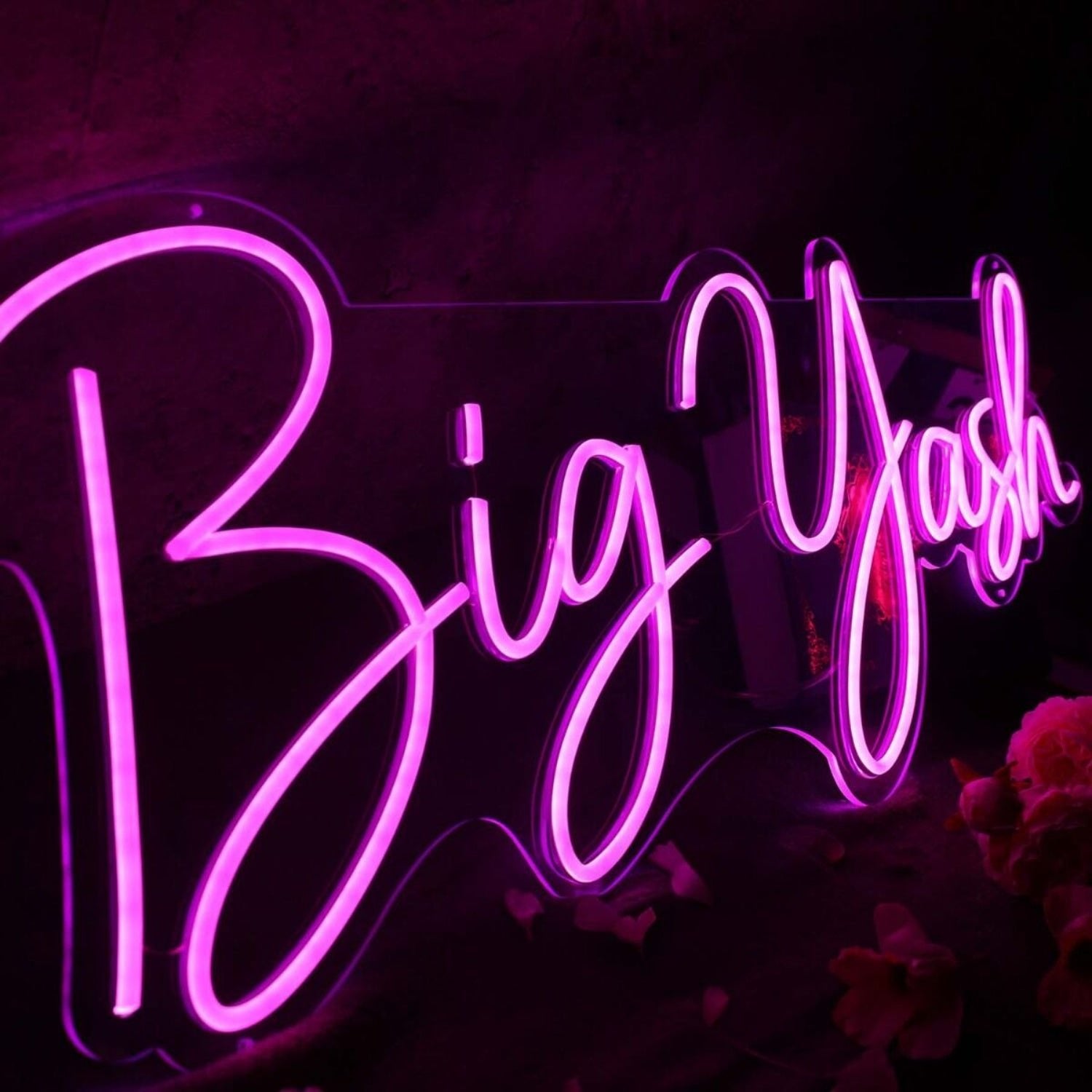 Big Yash Pink Led Neon Sign - Shineneon