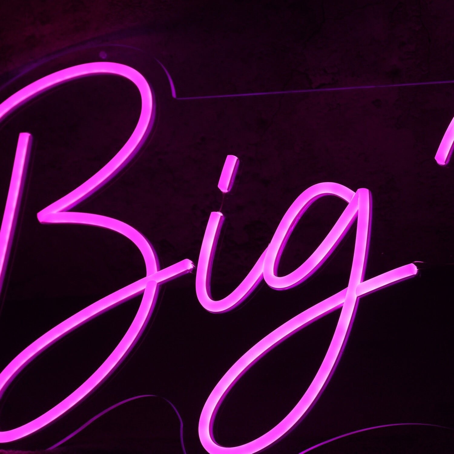 Big Yash Pink Led Neon Sign - Shineneon