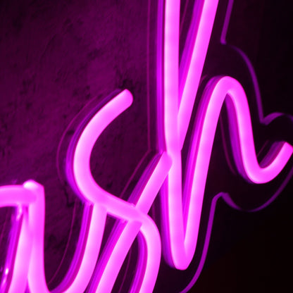 Big Yash Pink Led Neon Sign - Shineneon