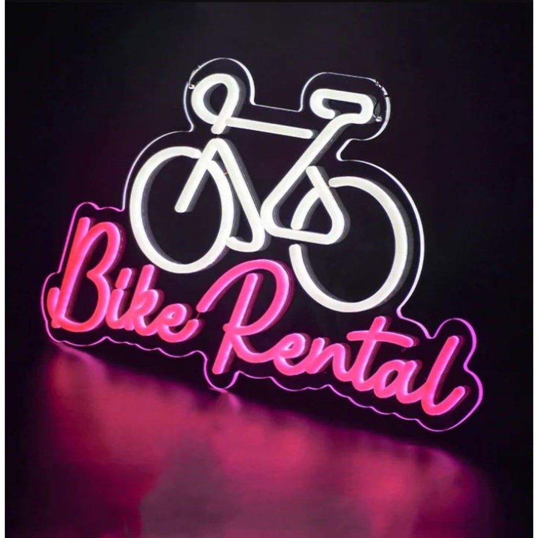 Bike Rental Led Sign Business Neon Sign - Shineneon