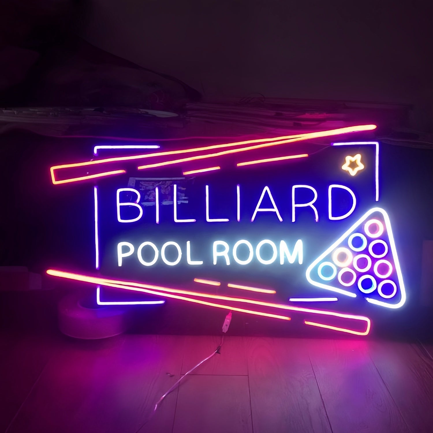 Billard Pool Room Illuminate Your Space With Neon Entertainment | Shineneon
