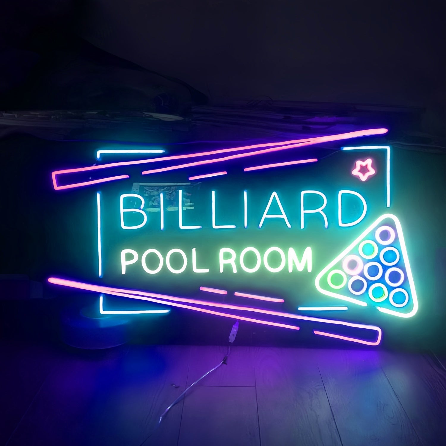 Billard Pool Room Illuminate Your Space With Neon Entertainment | Shineneon