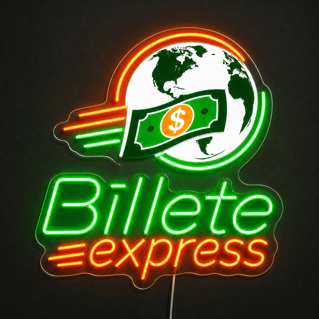 Billete Express Custom LED Neon Sign - Shineneon