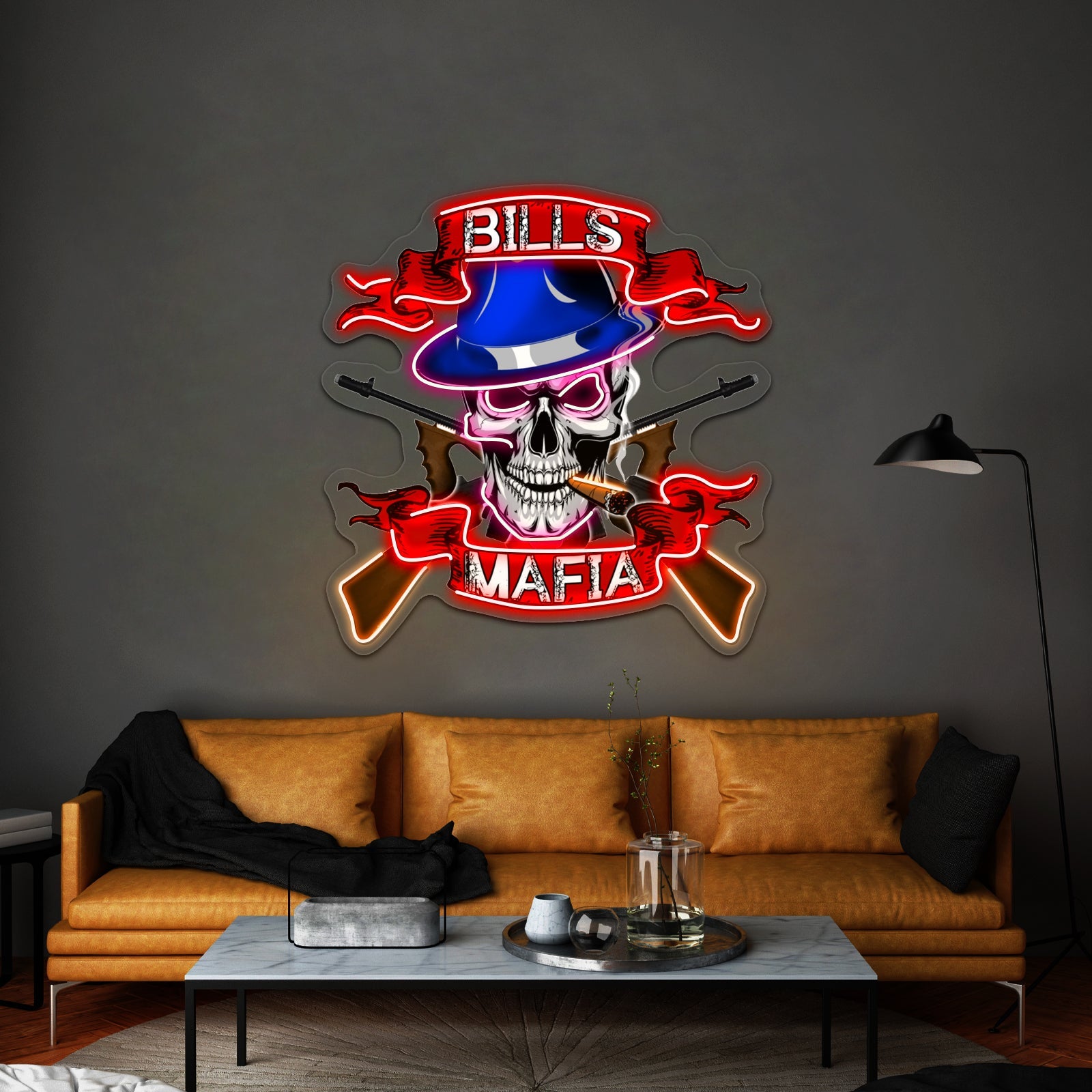 Bills Mafia Artwork Led Neon Sign - Shineneon
