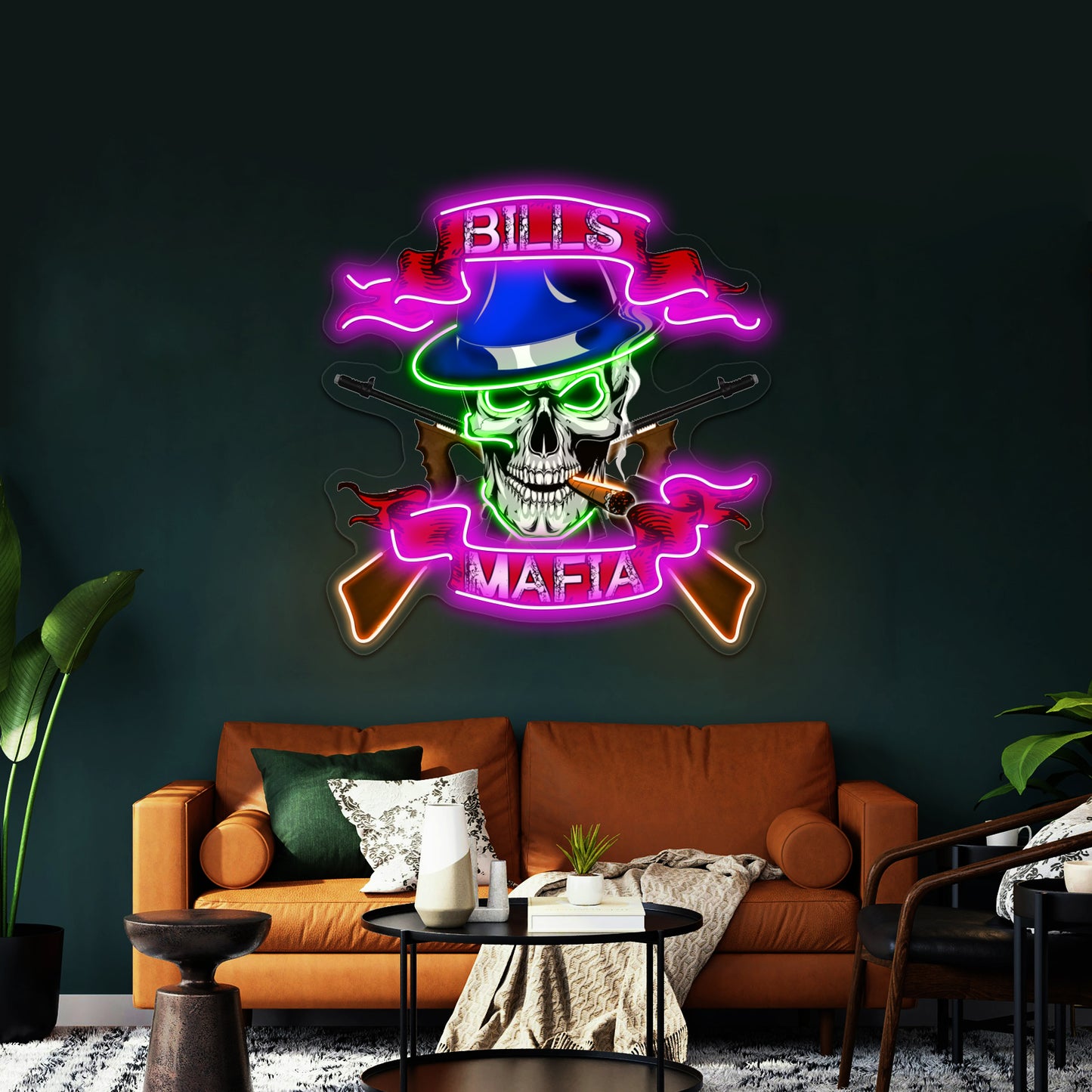 Bills Mafia Artwork Led Neon Sign