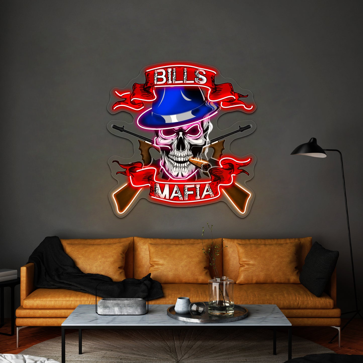 Bills Mafia Artwork Led Neon Sign