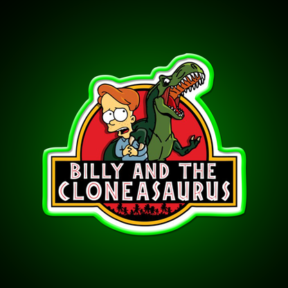 Billy And The Cloneasaurus Beer Bar Decor Led Neon Sign Rgb Color - LED neon sign view 8