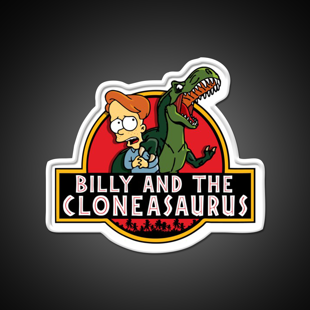 Billy And The Cloneasaurus Beer Bar Decor Led Neon Sign Rgb Color - LED neon sign view 11