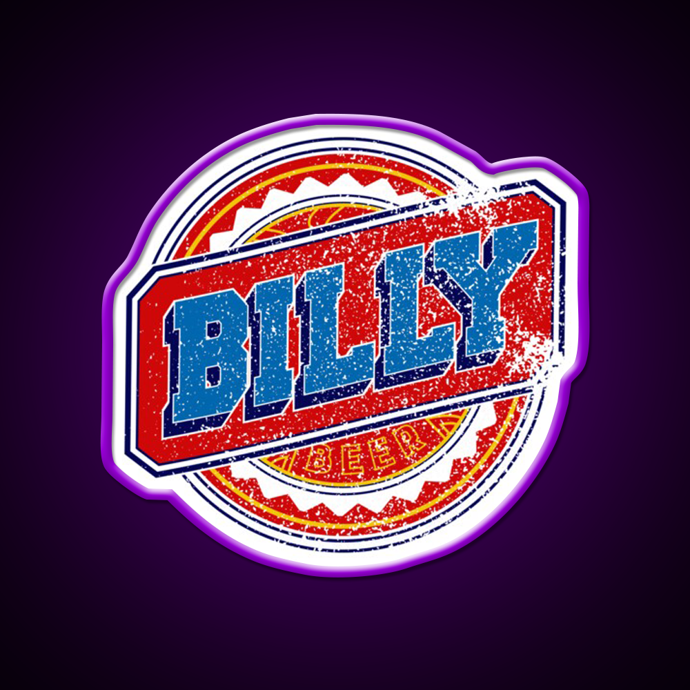 Billy Beer Bar Decor Led Neon Sign Rgb Color - LED neon sign view 9