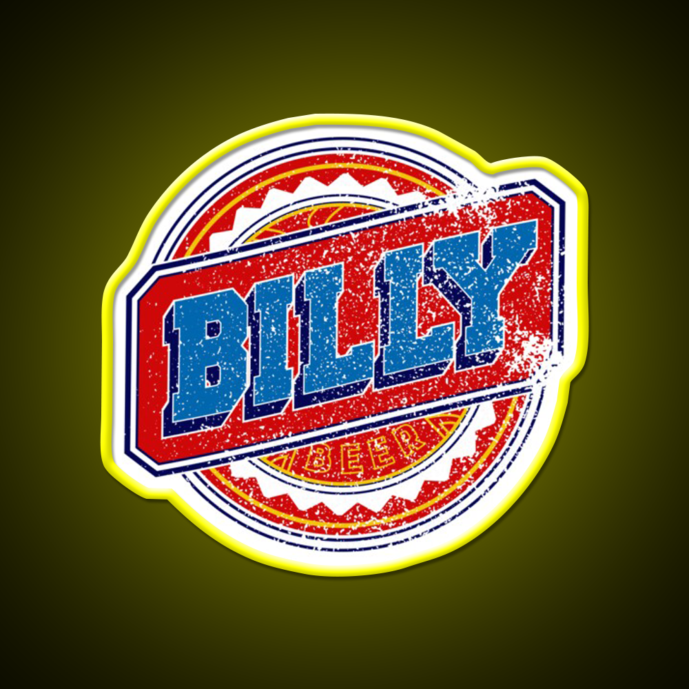 Billy Beer Bar Decor Led Neon Sign Rgb Color - LED neon sign view 7