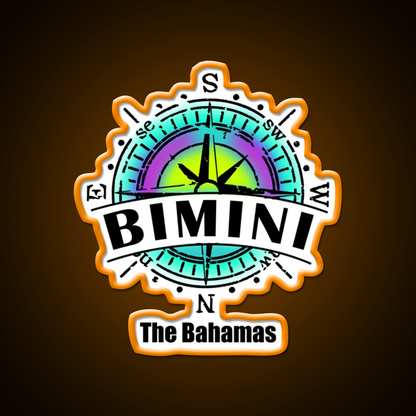 Bimini The Bahamas Cocktail Bar Decor Led Neon Sign Rgb Color - LED neon sign view 6