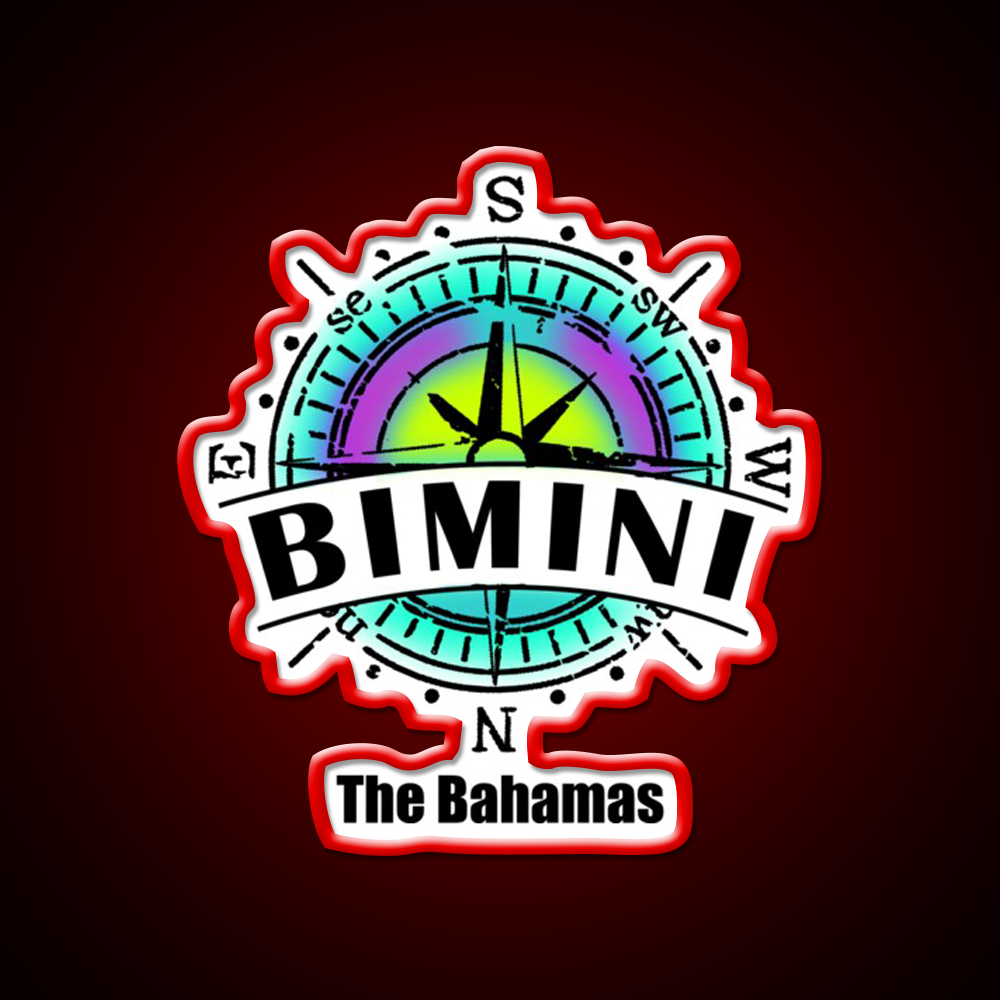 Bimini The Bahamas Cocktail Bar Decor Led Neon Sign Rgb Color - LED neon sign view 10