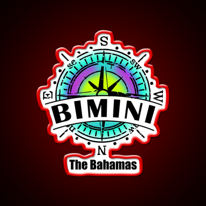 Bimini The Bahamas Cocktail Bar Decor Led Neon Sign Rgb Color - LED neon sign view 10
