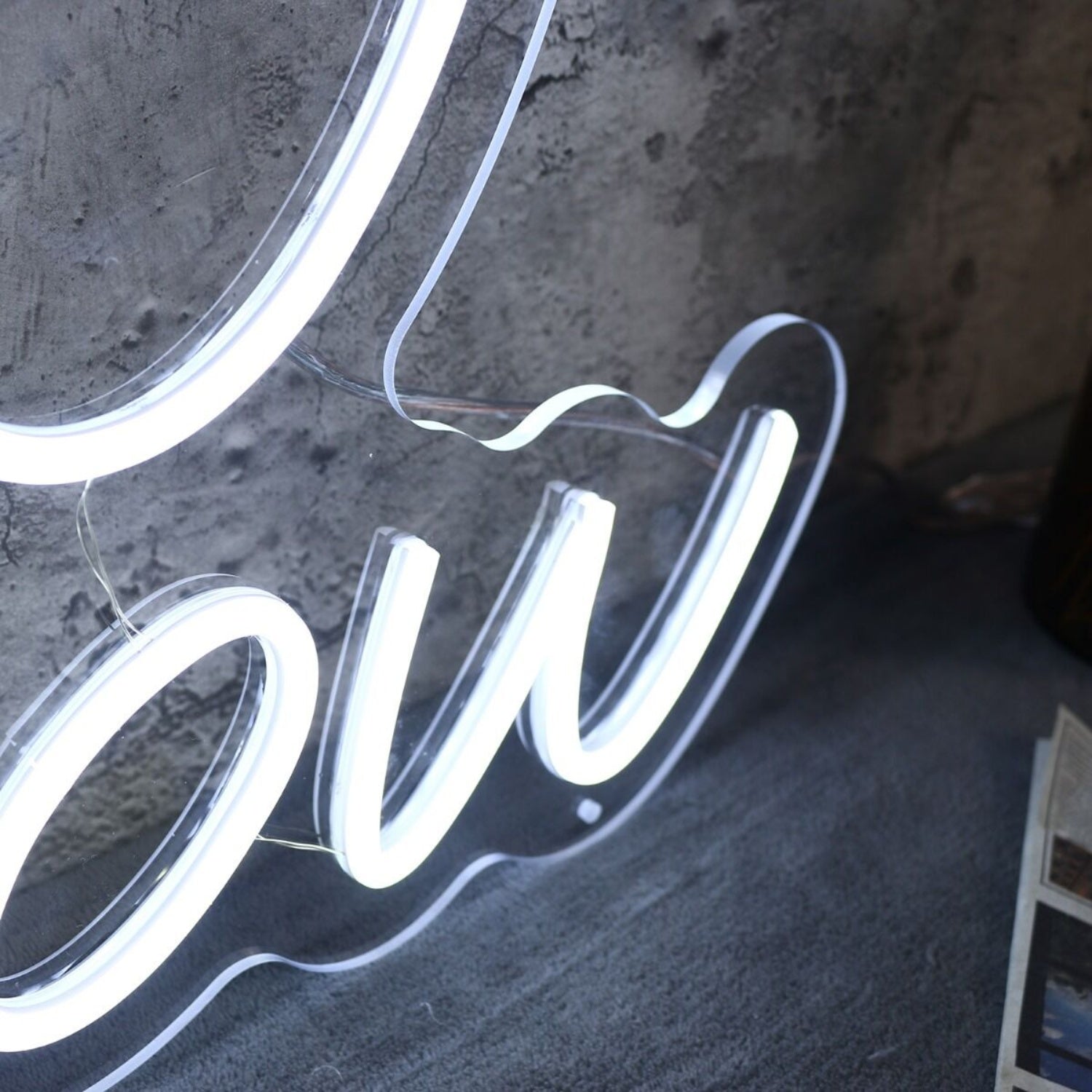 Binger Show White Led Neon Sign - Shineneon