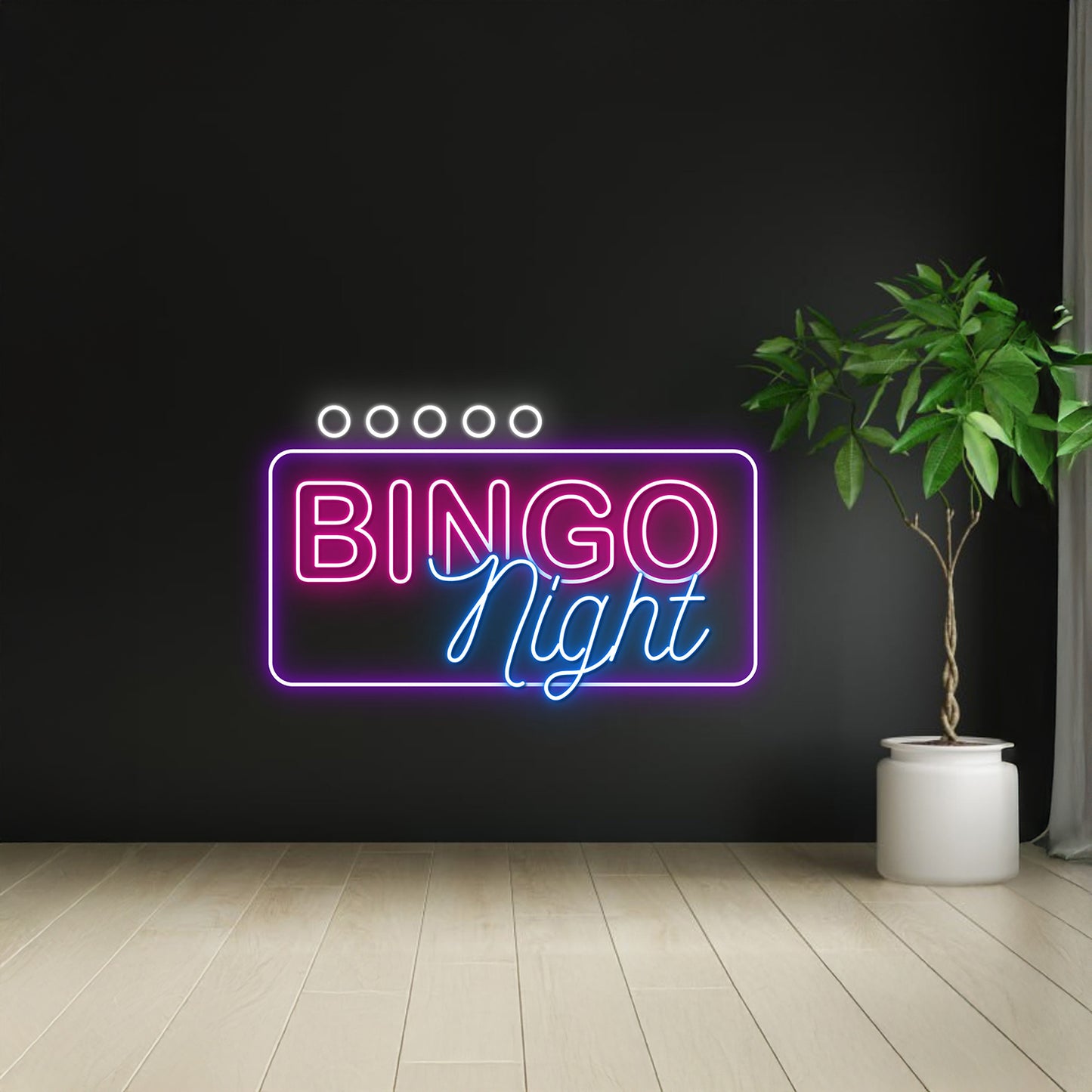 Bingo Night Neon Sign