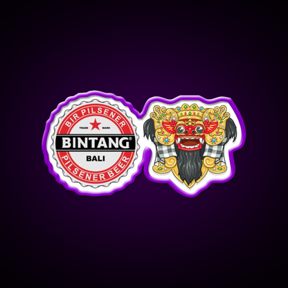 Bintang Bali Beer Bar Decor Led Neon Sign Rgb Color - LED neon sign view 9