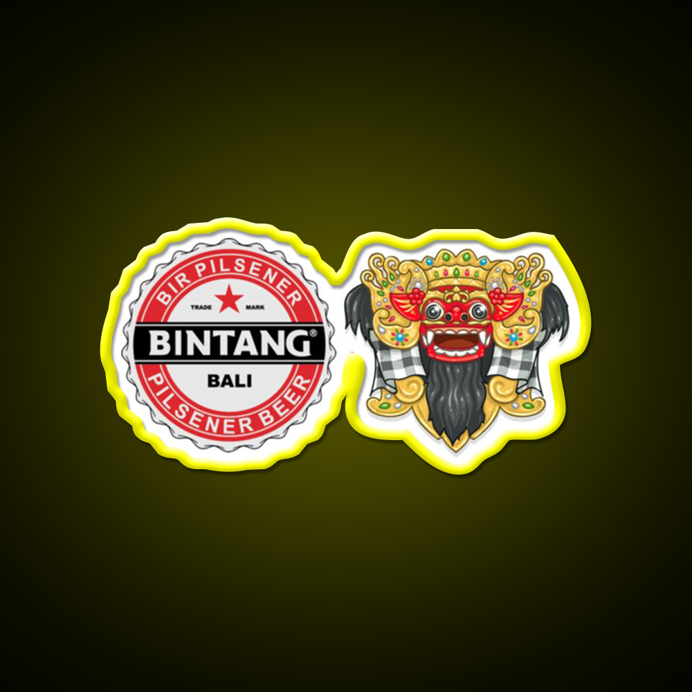 Bintang Bali Beer Bar Decor Led Neon Sign Rgb Color - LED neon sign view 7