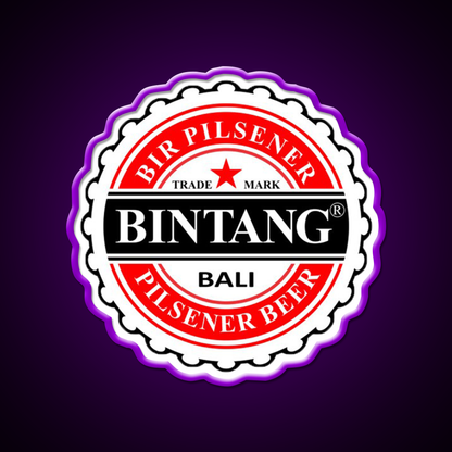 Bintang Bali Indonesia Beer Bar Decor Led Neon Sign Rgb Color - LED neon sign view 9