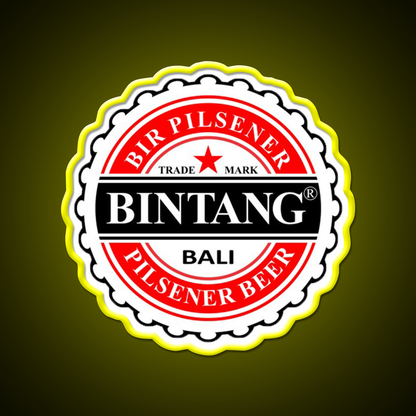 Bintang Bali Indonesia Beer Bar Decor Led Neon Sign Rgb Color - LED neon sign view 7