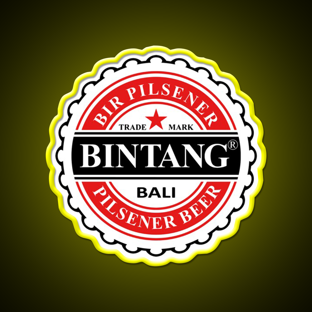 Bintang Beer Style Straight Beer Bar Decor Led Neon Sign Rgb Color - LED neon sign view 7