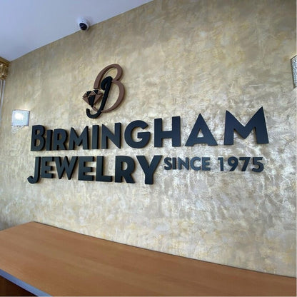 Birmingham Jewelry 3D Backlit Channel Letters Led Light Sign - Shineneon