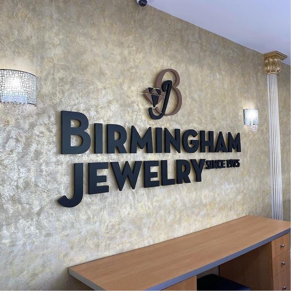 Birminghan Jewelry 3D Backlit Channel Letters Led Light Sign - Shineneon