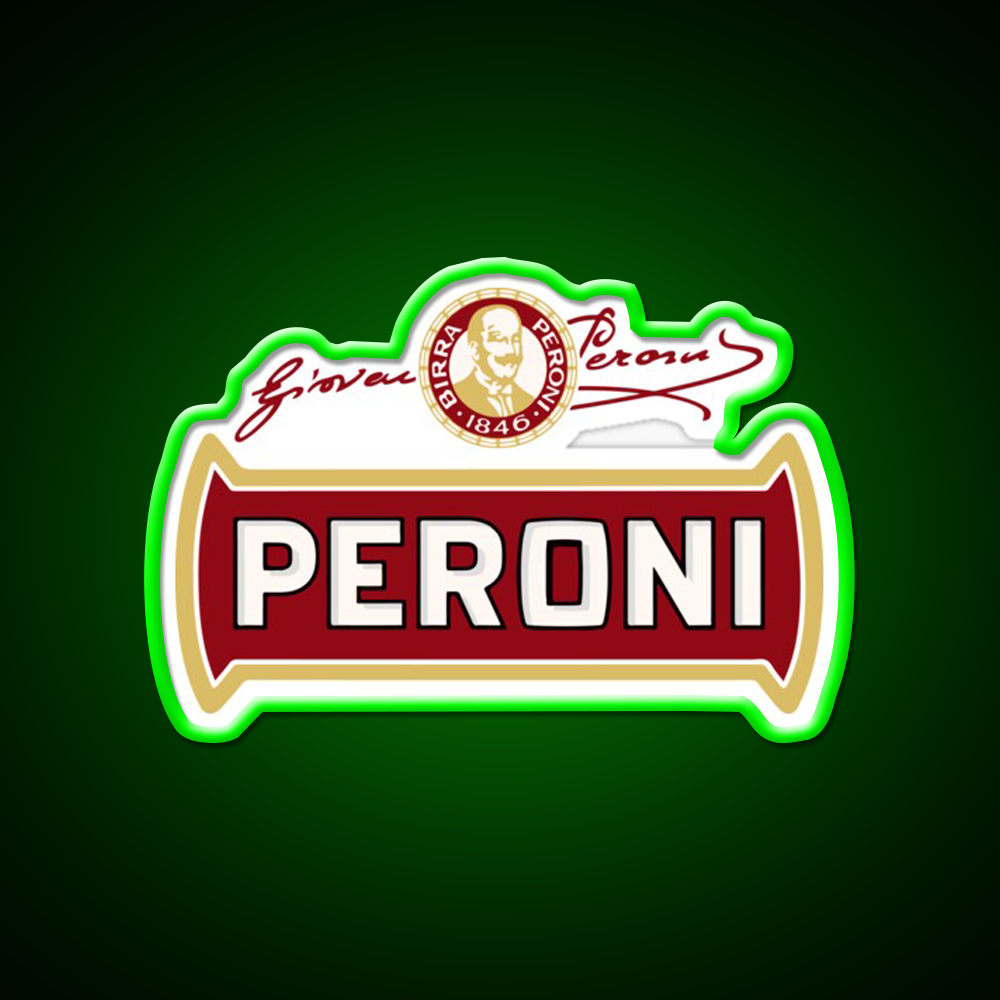 Birra Peroni Beer Bar Decor Led Neon Sign Rgb Color