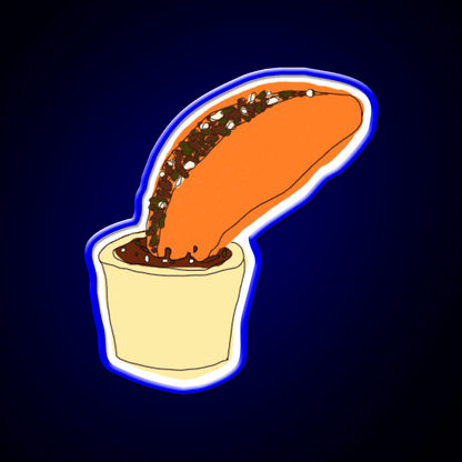 Birria Taco Led Neon Sign Mexican Food Sign Led Neon Light Rgb Color - Shineneon