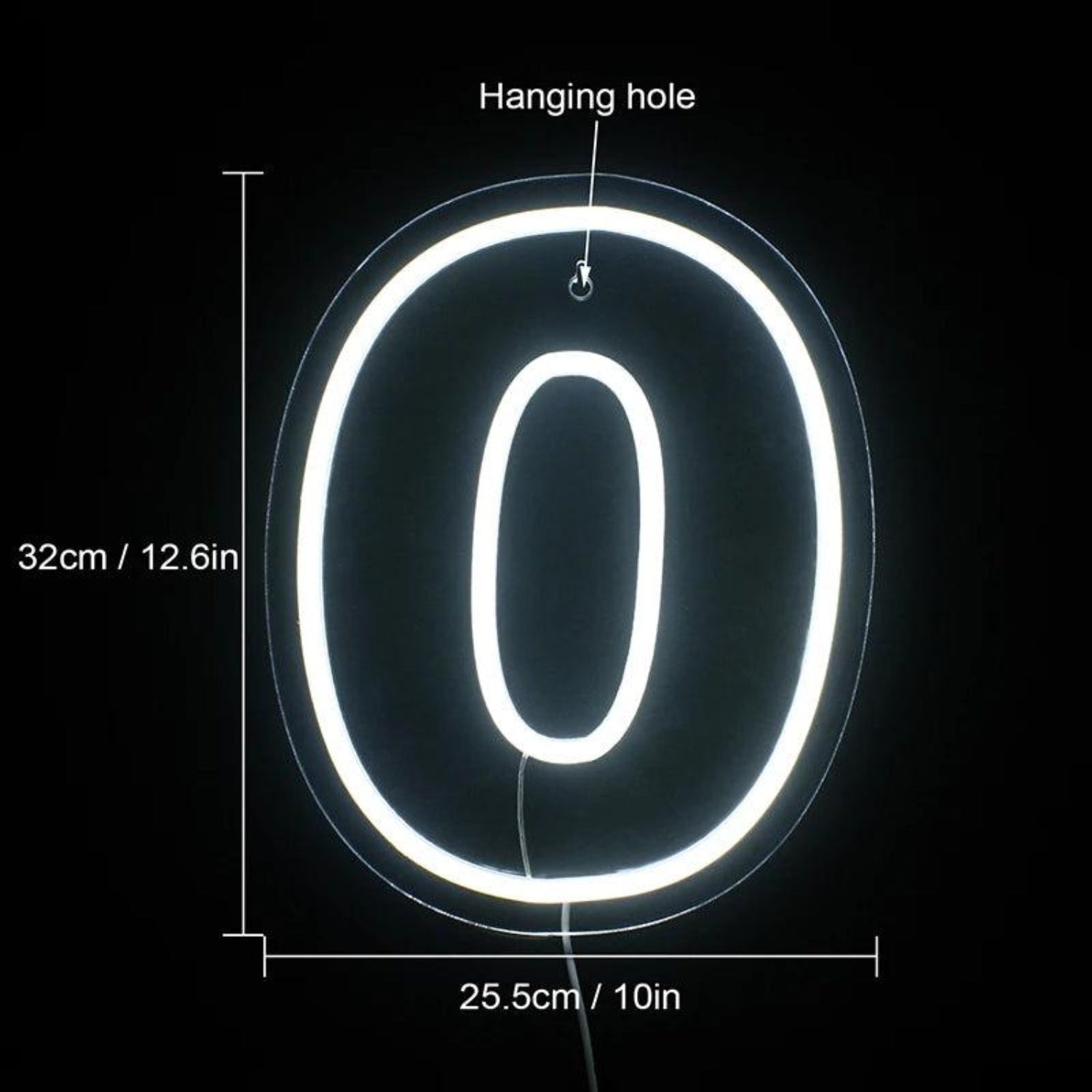 Birthday Number Led Neon Sign For Indoor Party Decor | Shineneon