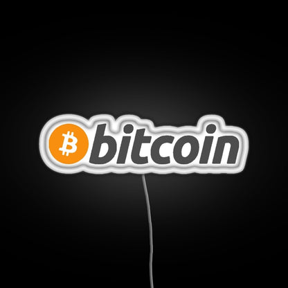 Bitcoin Crypto Currency Traders Rgb Neon Sign - LED neon sign view 5