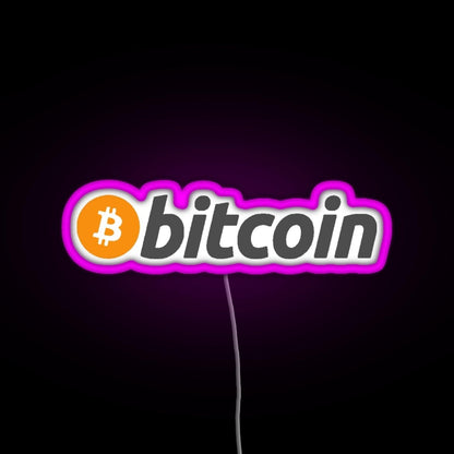 Bitcoin Crypto Currency Traders Rgb Neon Sign - LED neon sign view 8