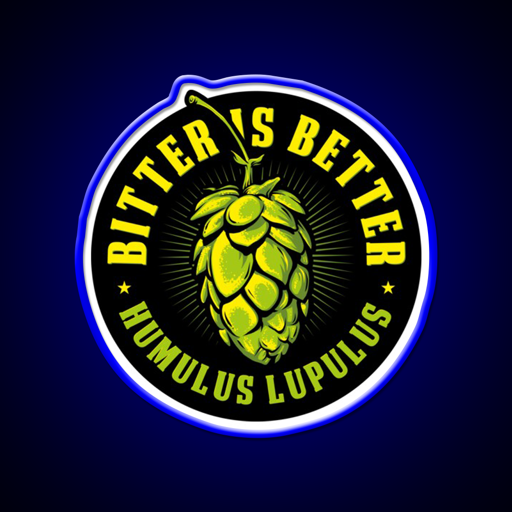 Bitter Is Better Beer Bar Decor Led Neon Sign Rgb Color - LED neon sign view 5