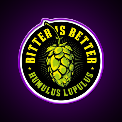 Bitter Is Better Beer Bar Decor Led Neon Sign Rgb Color - LED neon sign view 9