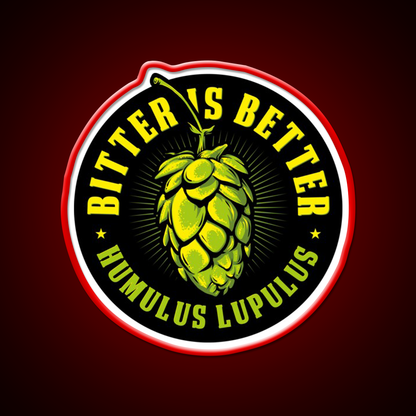Bitter Is Better Beer Bar Decor Led Neon Sign Rgb Color - LED neon sign view 10