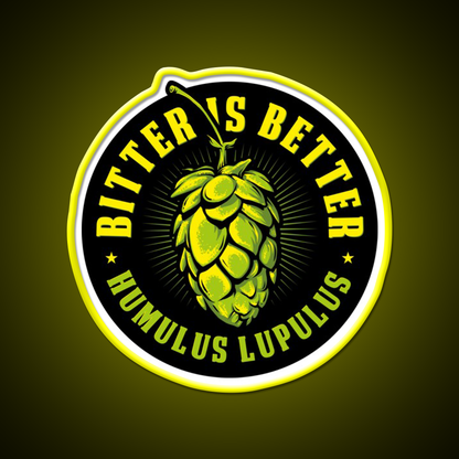 Bitter Is Better Beer Bar Decor Led Neon Sign Rgb Color - LED neon sign view 7