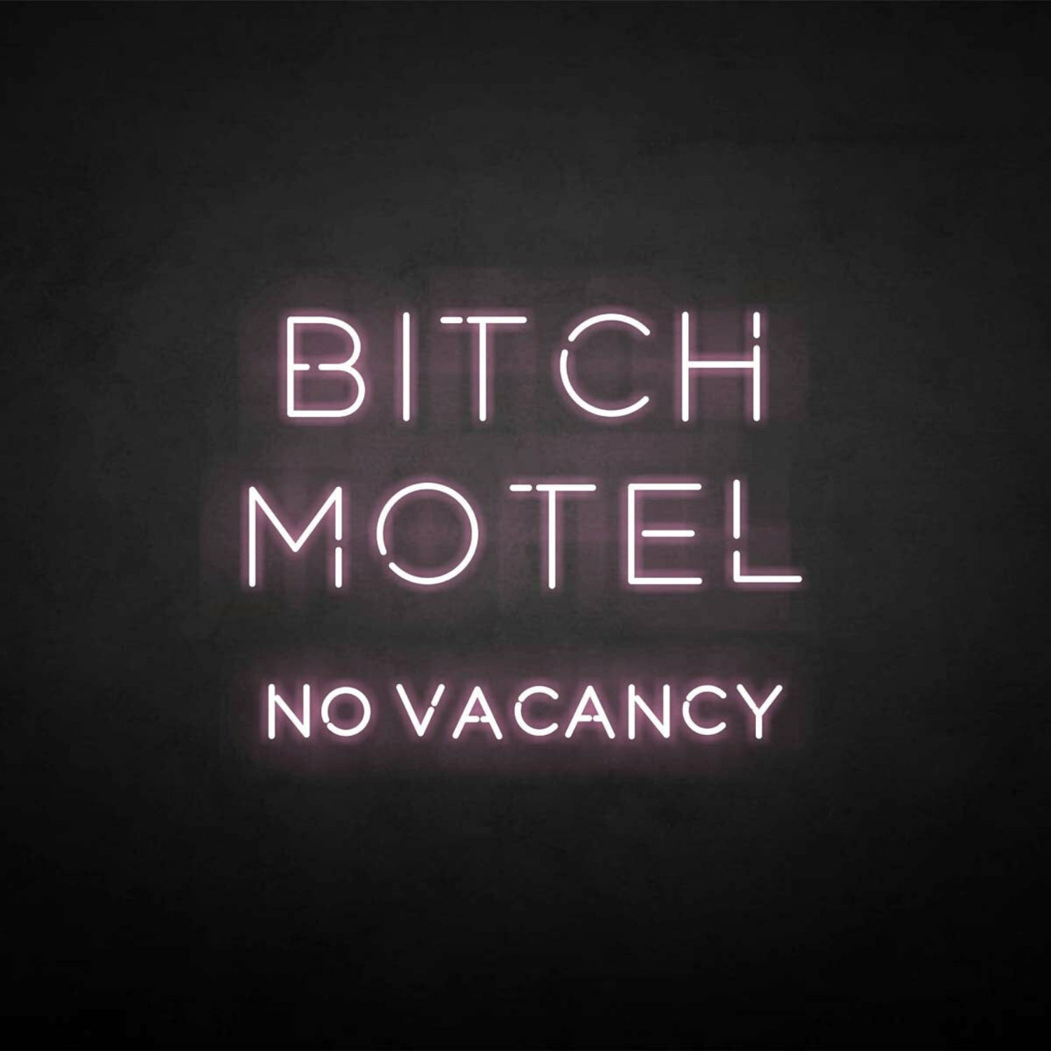 Bixch Motel Neon Sign | Shineneon