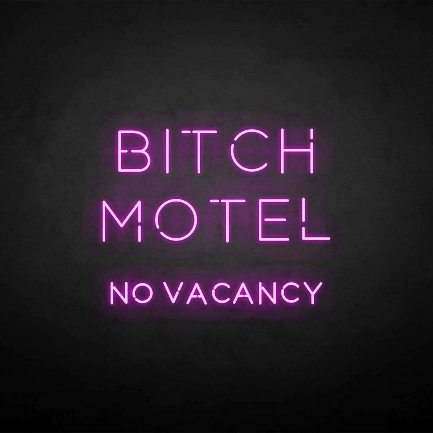 Bixch Motel Neon Sign | Shineneon