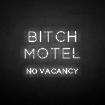Bixch Motel Neon Sign | Shineneon