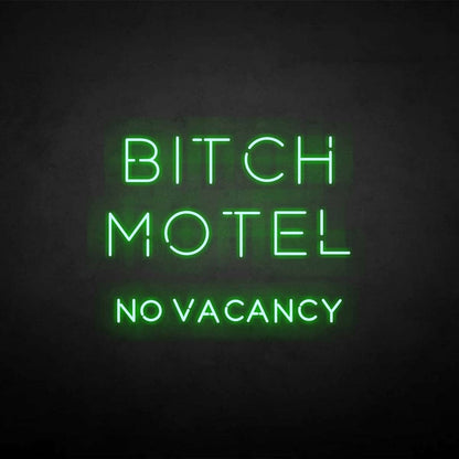 Bixch Motel Neon Sign | Shineneon