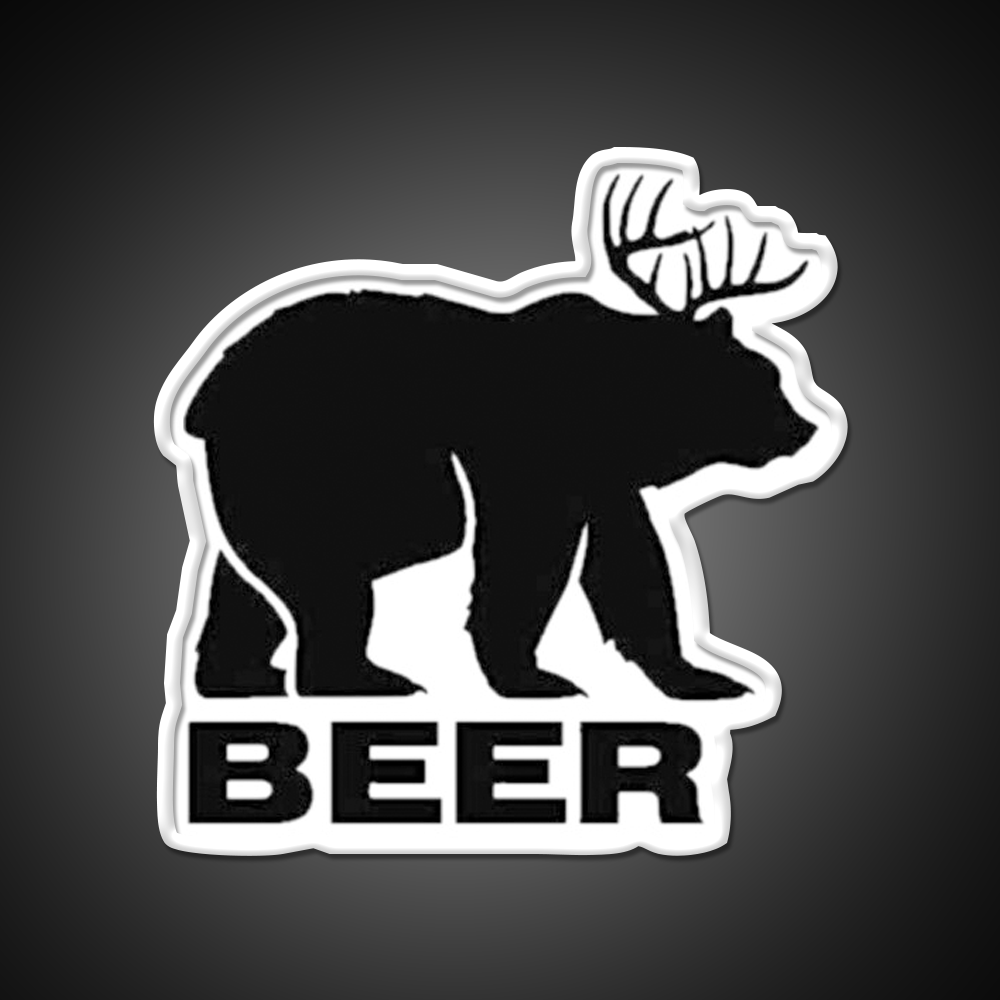 Black Bear Beer Bar Decor Led Neon Sign Rgb Color - LED neon sign view 11
