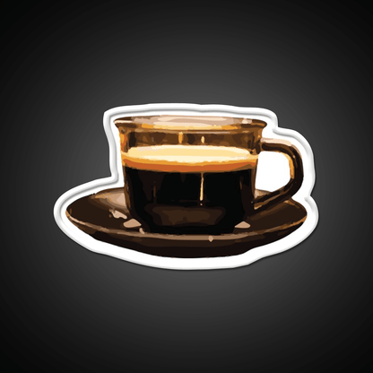 Black Coffee Lover Cafe Led Neon Sign Espresso Bar Art Rgb Color - Shineneon